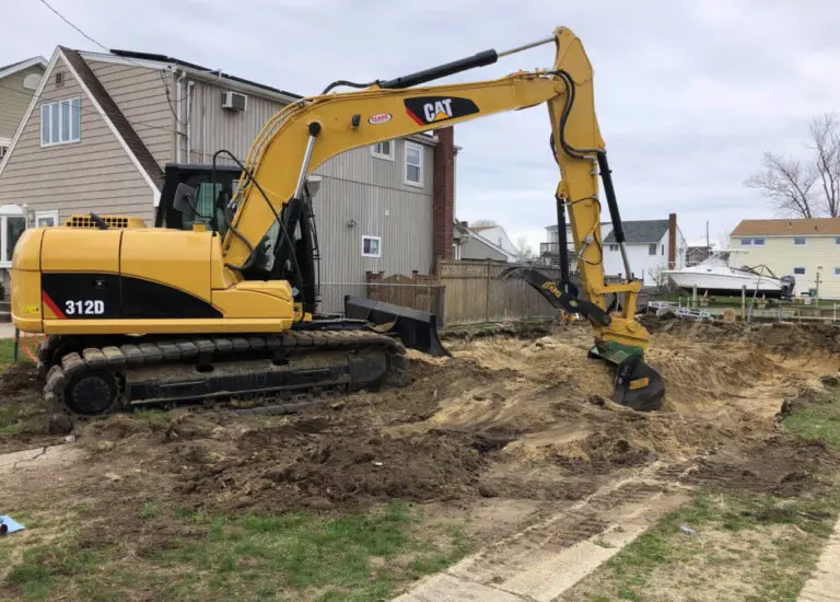 drywell excavation